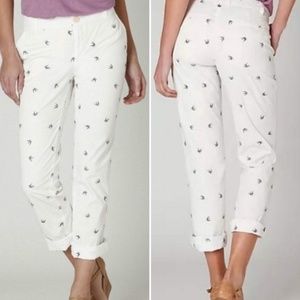 Anthropologie Daughters of Liberation Bird Pants 8